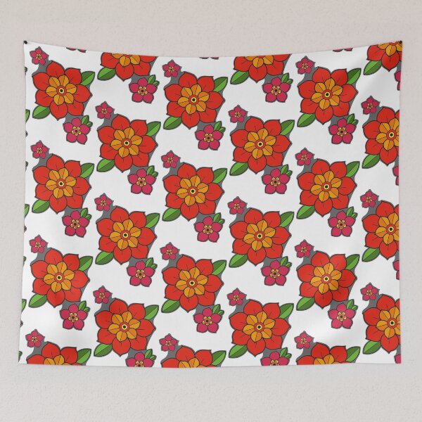 Item preview, Traditional floral Design designed and sold by Amara-Goth.