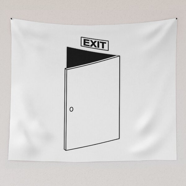 Item preview, EXIT designed and sold by baddrawnme.