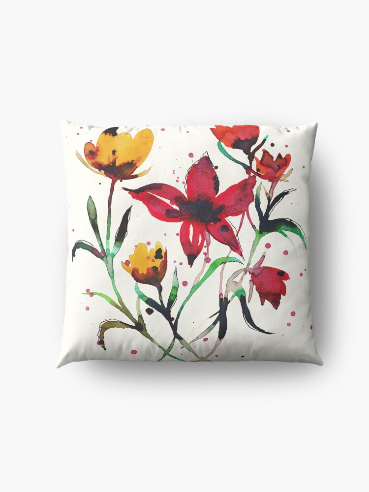 Alternative Ansicht von wilde blumen Bodenkissen