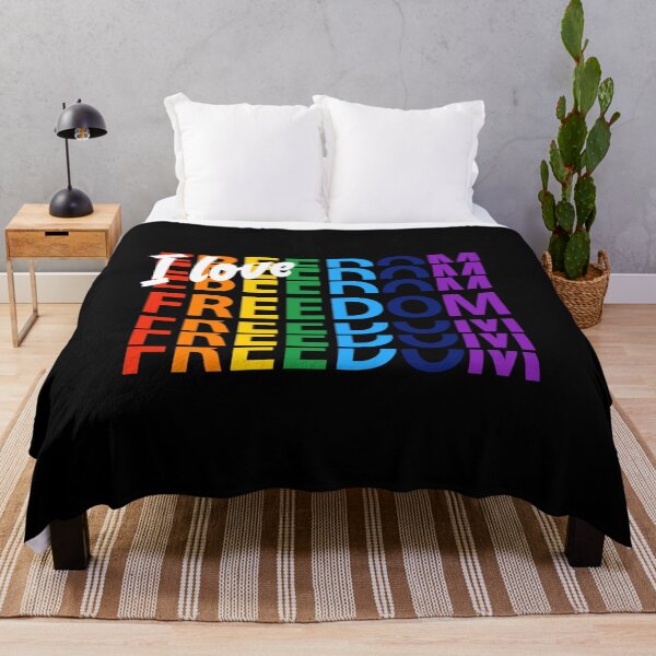 Item preview, I love Freedom. rainbow colors designed and sold by efenem.