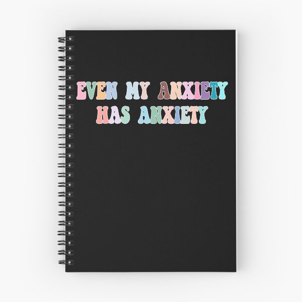 Item preview, Even My Anxiety Has Anxiety - Funny Anxiety Pun designed and sold by Avani01.