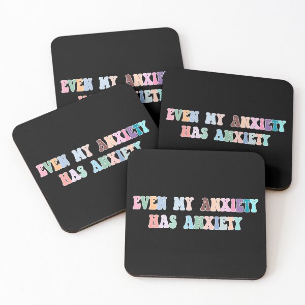 Item preview, Even My Anxiety Has Anxiety - Funny Anxiety Pun designed and sold by Avani01.