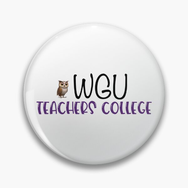 Item preview, WGU Teachers College - purple owl designed and sold by Kelly Tappero.