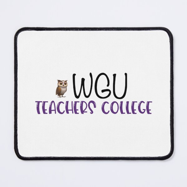 Item preview, WGU Teachers College - purple owl designed and sold by Kelly Tappero.