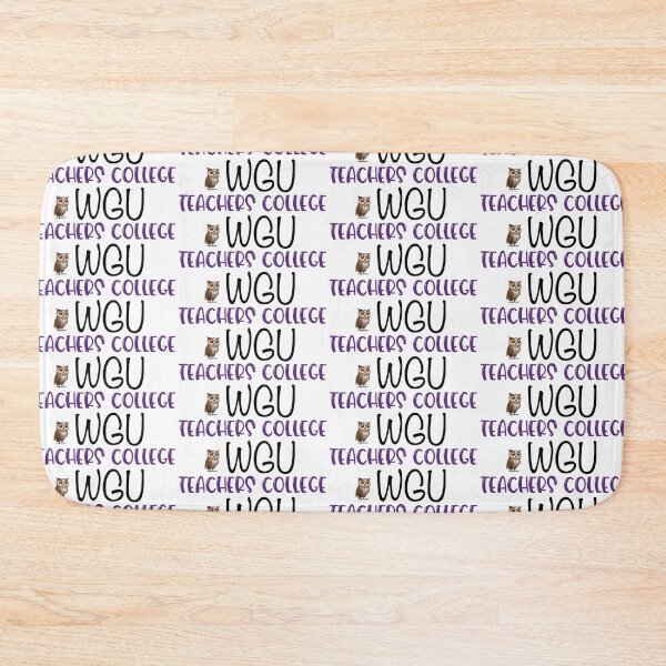Item preview, WGU Teachers College - purple owl designed and sold by Kelly Tappero.