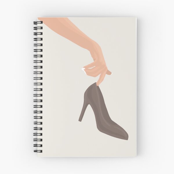 Item preview, high heels for high ambitions | digital illustration of a girls hand holding heels designed and sold by illustratedbye.