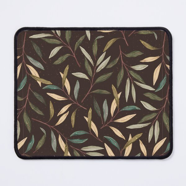 Item preview, Cute Plant Pattern Nature Gold Green designed and sold by Imakeyouhappy.