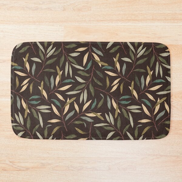Item preview, Cute Plant Pattern Nature  Gold Green designed and sold by Imakeyouhappy.