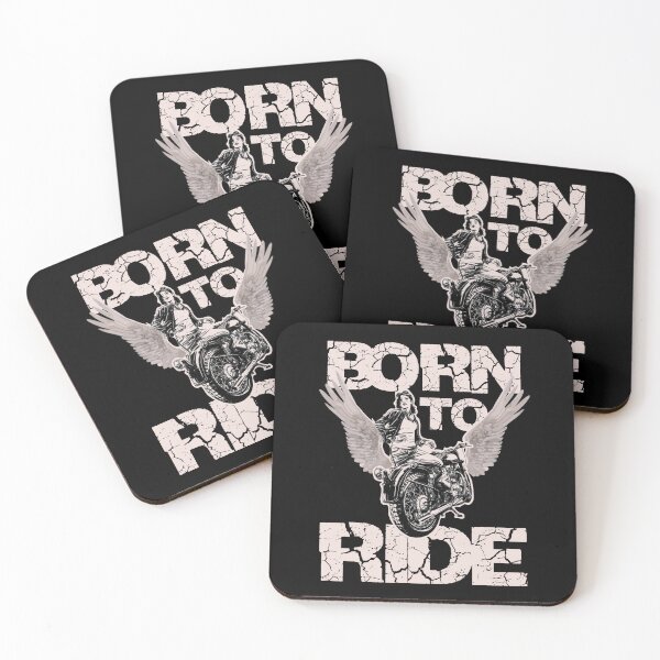 Item preview, motorcycle riding shirt summer badass born to ride designed and sold by la-petite-folie.