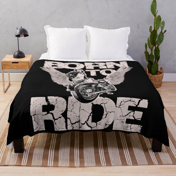 Item preview, motorcycle riding shirt summer badass born to ride designed and sold by la-petite-folie.