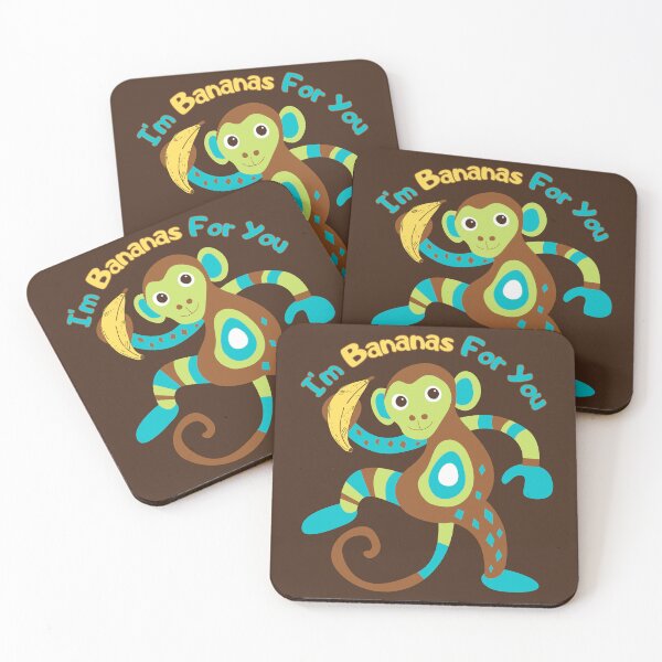 Item preview, I'm Bananas For You Monkey designed and sold by ChelleCreate.