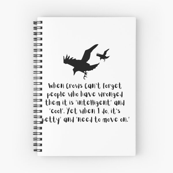 Item preview, Revenge of the Crows - Black Text Funny Meme designed and sold by RayneMoonchild.