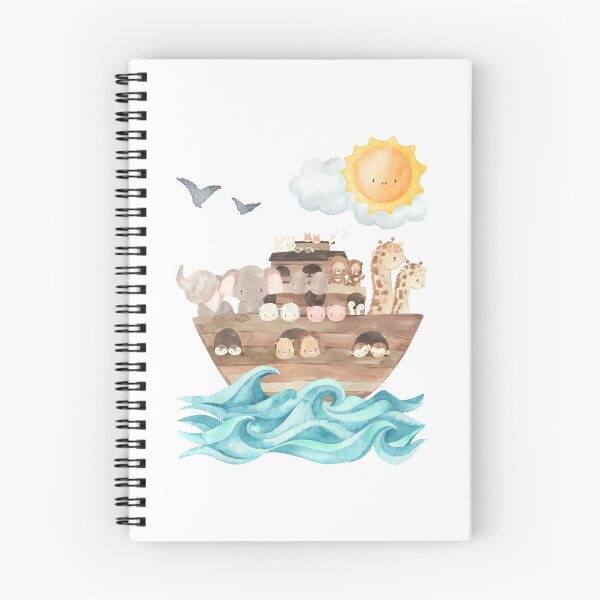 Item preview, Cute Noah's Ark watercolor art  designed and sold by butterflykissss.