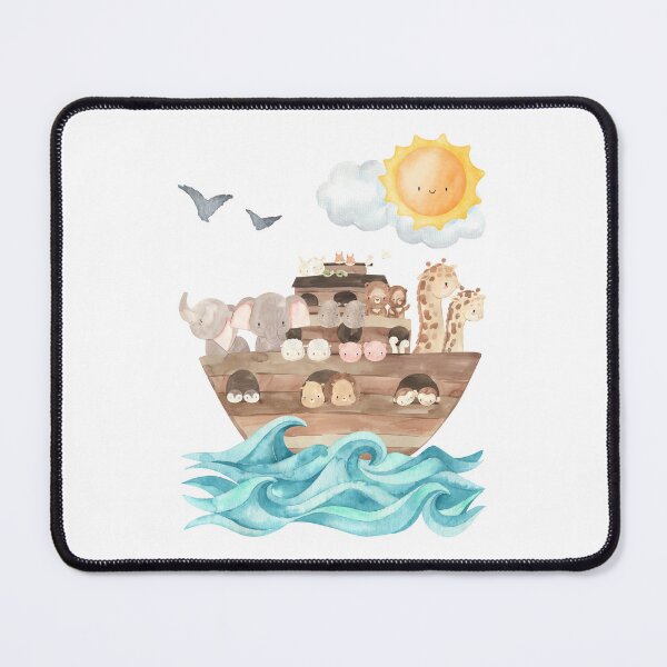 Item preview, Cute Noah's Ark watercolor art  designed and sold by butterflykissss.