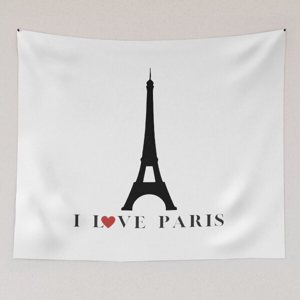 Item preview, I love Paris with Eiffel Tower. designed and sold by HappyLife4U.