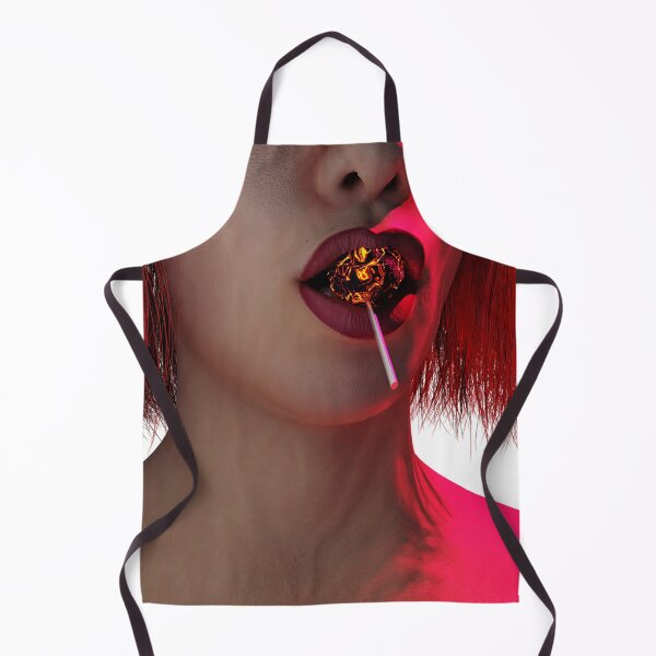 Item preview, Red lips lollipop love designed and sold by vega777art.