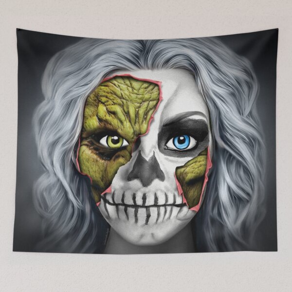 Item preview, Peeling Skeleton Ghoul designed and sold by orionlodubyal.