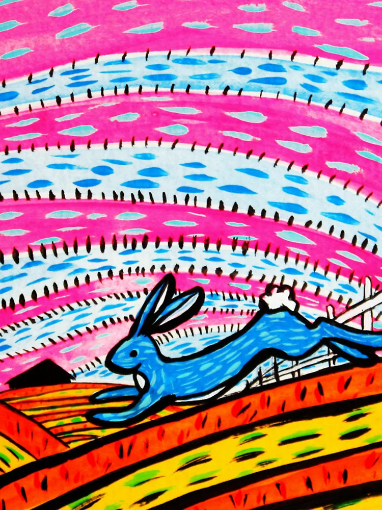 Thumbnail 4 of 4, Samsung Galaxy Phone Case, Runaway Rabbit designed and sold by CleanDopamine.