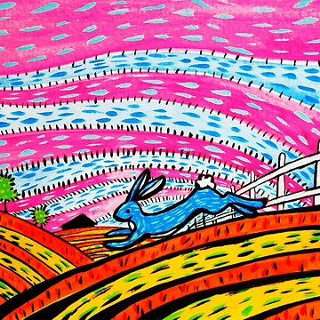 Artwork thumbnail, Runaway Rabbit by CleanDopamine