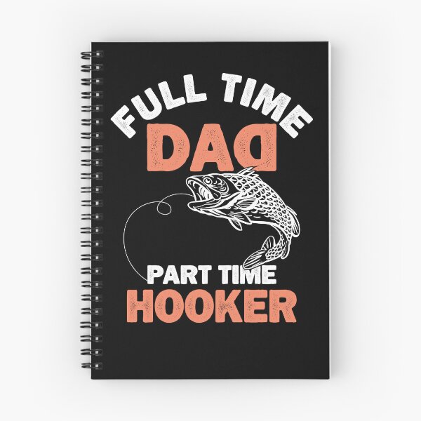 Item preview,  Funny Full Time Dad Part Time Hooker Mens Bass Fishing designed and sold by e-mad ⭐⭐⭐⭐⭐.