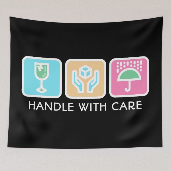 Item preview, Handle With Care designed and sold by KathteeDesign.