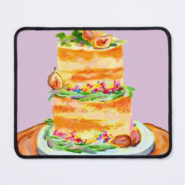 Item preview, Peachy wedding cake designed and sold by Madeline Glines.