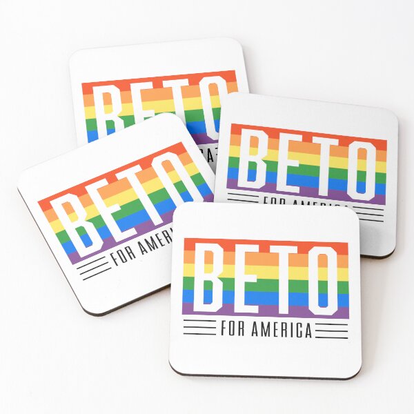 Item preview, Beto O Rourke 2026 LGBTQ Rainbow Flag: Beto Orourke For America LGBT Campaign Logo designed and sold by YikesForever.