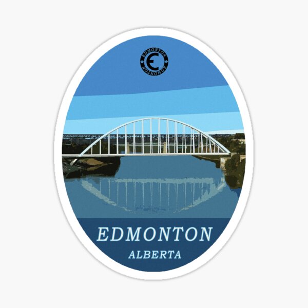 "Edmonton Sticker City Sticker Collection Vol. 1" Sticker for Sale by
