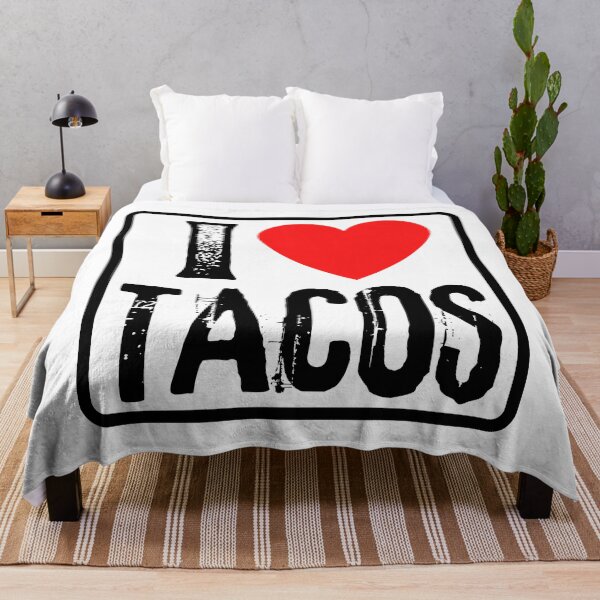 Item preview, I Love Tacos - I Heart Mexican Food Lover Gift designed and sold by foodiemarie.