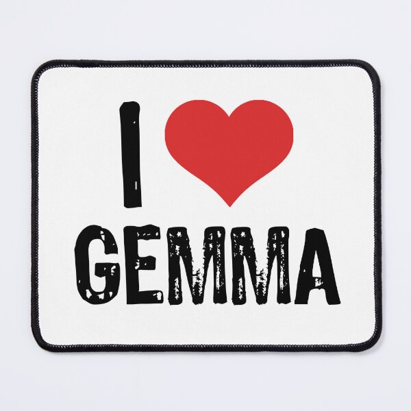 Item preview, I Love Gemma designed and sold by The "I Love Everything" Shop.