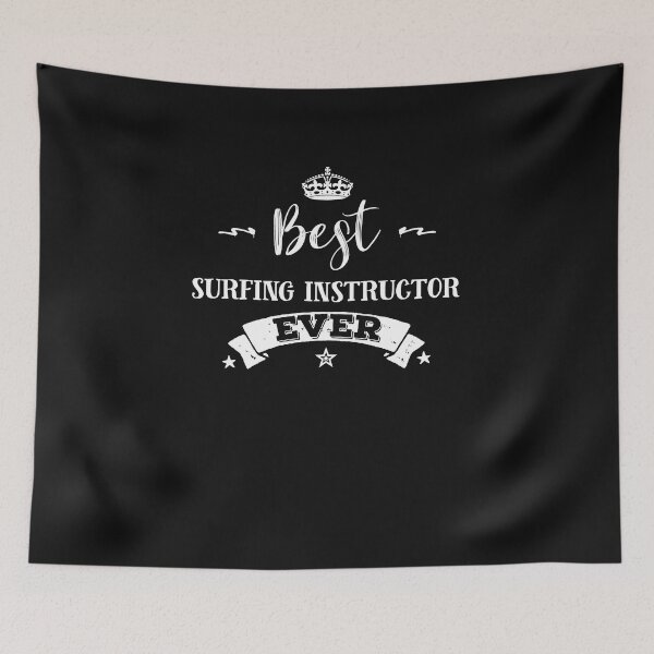 Item preview, Best surfing instructor Ever Cool Gift designed and sold by Just Be Different.