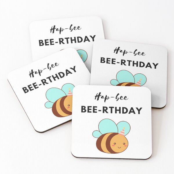 Item preview, Hap-bee Beerthday! designed and sold by Feha's World.