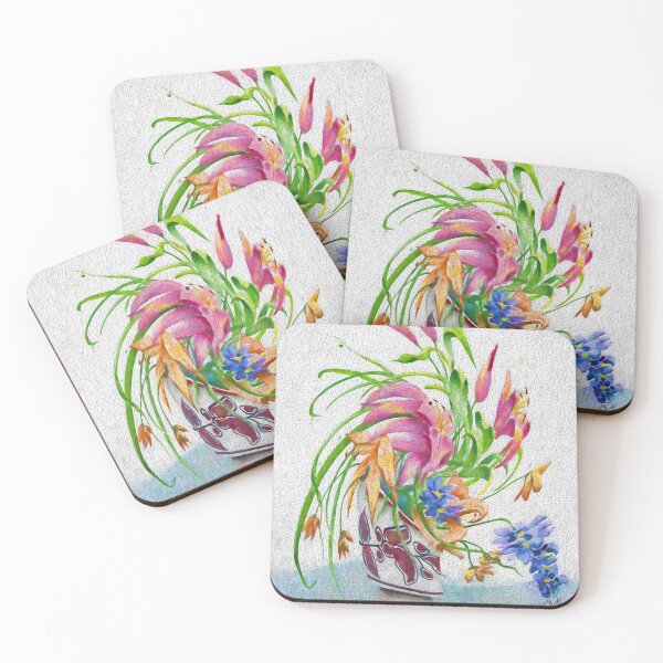 Item preview, Lilies in Pot Still Life Swirl Abstract designed and sold by 1Lbrody1.