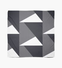 Grey geometric triangle Scarf