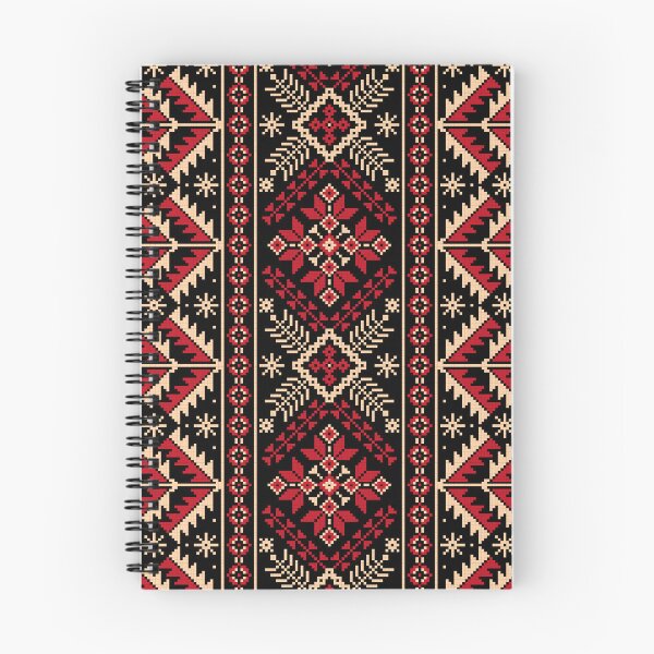 Item preview, Ukrainian Ornaments, ukrainian vyshyvanka ornament | European Ukrainian Ladies Embroidery Floral Design Red Black Flowers Ukrainian Souvenir For Her designed and sold by GaliaTati.