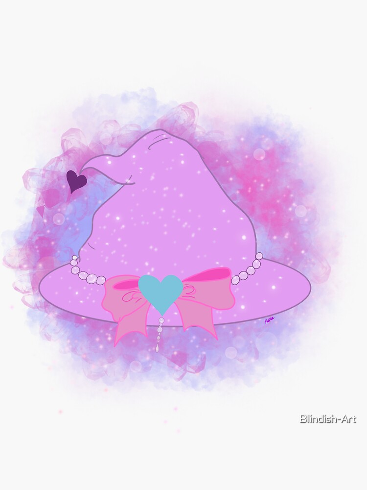 "Pastel Witch (Kawaii Witch) " Sticker for Sale by BlindishArt Redbubble
