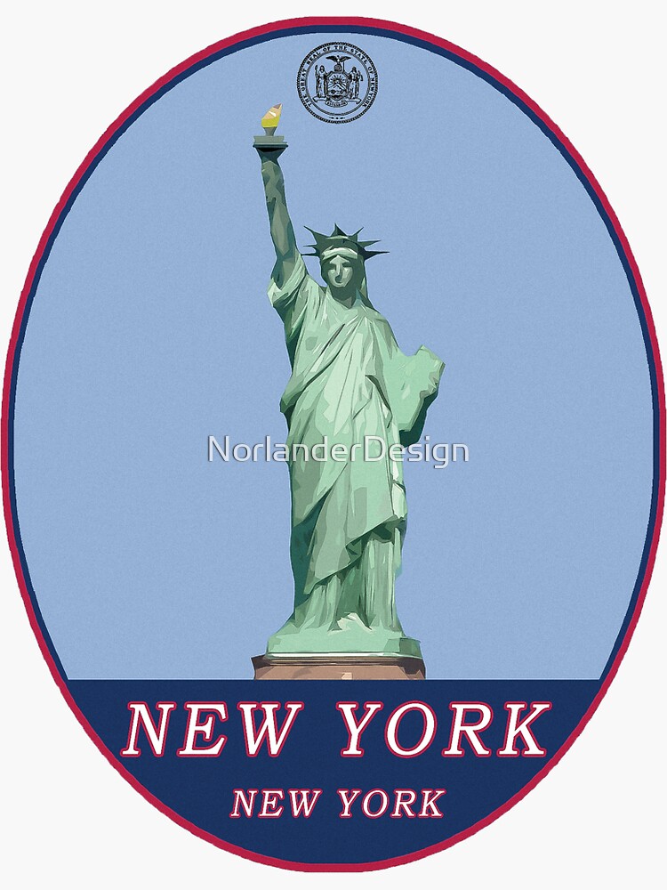 "New York Sticker City Sticker Collection Vol. 1" Sticker for Sale by