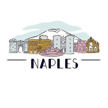 Naples sticker -  Italia