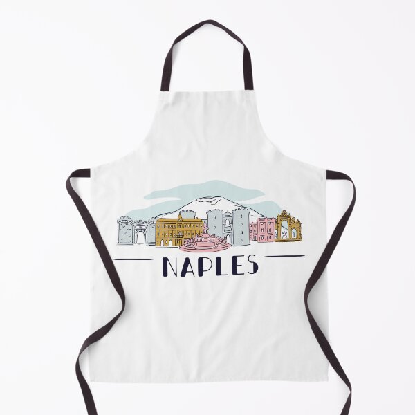 Item preview, Naples Italy Skyline Mount Vesuvius Napoli Italia designed and sold by Hoiho Adventure Shirts.