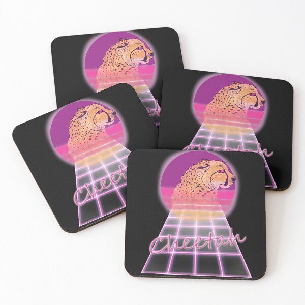 Item preview, Vaporwave Cheetah designed and sold by Allison Rochon.