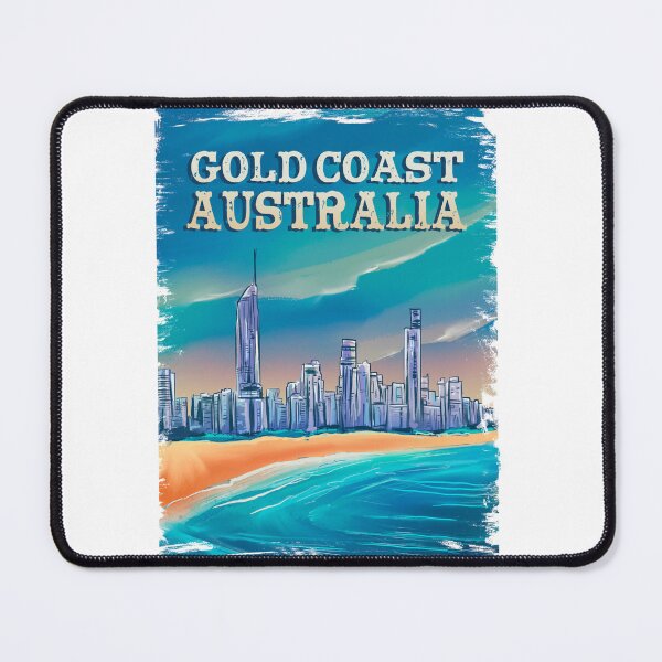 Item preview, Gold Coast Queensland Australia Skyline designed and sold by Hoiho Adventure Shirts.
