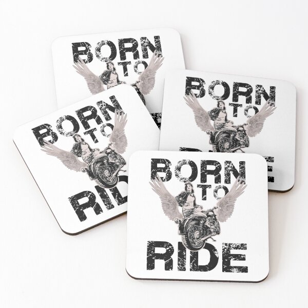 Item preview, motorcycle riding shirt summer badass born to ride designed and sold by la-petite-folie.