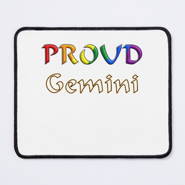 Item preview, PROUD Gemini (Rainbow) designed and sold by ANewNemo.