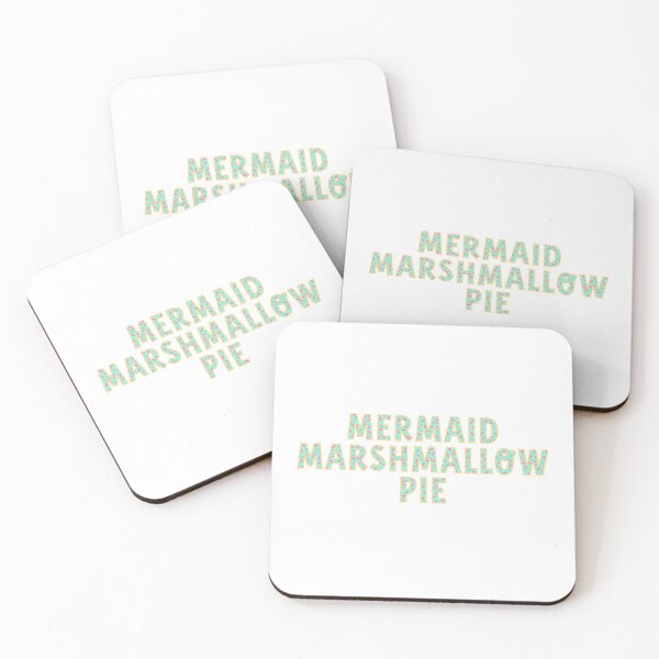 Item preview, Mermaid marshmallow pie broadway musical typography designed and sold by taylor-lang.