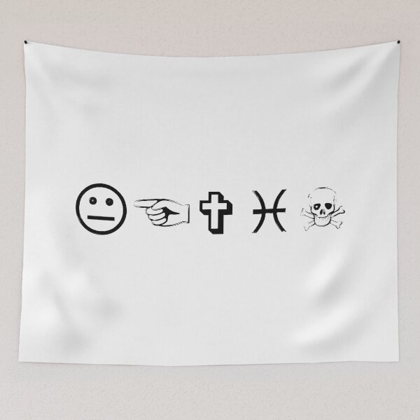 Item preview, Kevin in WingDings - Emojis designed and sold by TheMashupArtist.