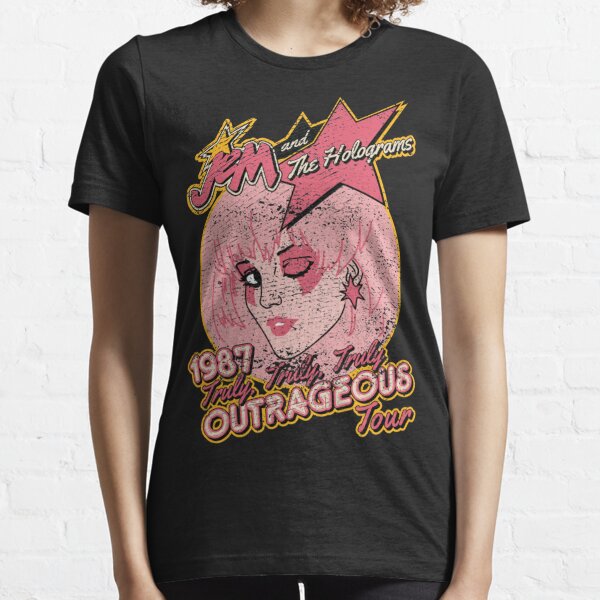 Jem and The Holograms Sublimation T-Shirt Mens Small T-shirts
