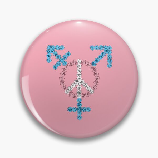 Item preview, Flowery Trans Symbol designed and sold by Pridish.