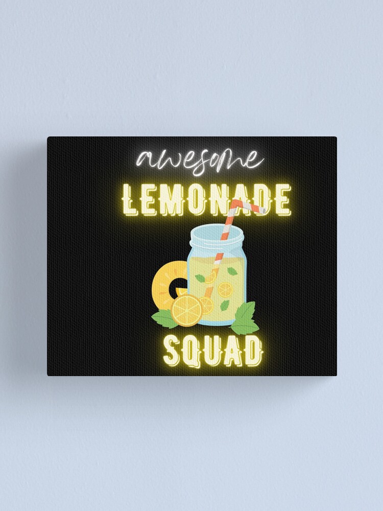 Awesome Lemonade Squad - Funny Lemonade Quotes - Funny Graphic T-Shirt