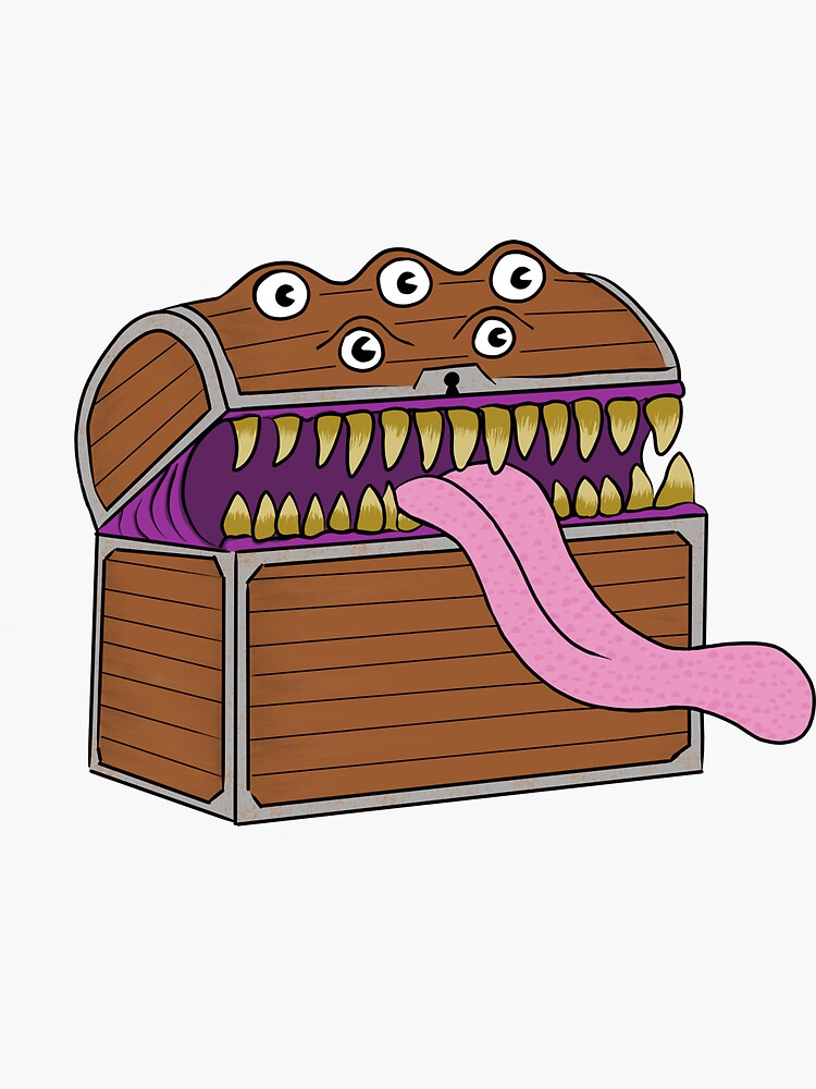 Mimic Chest Sticker