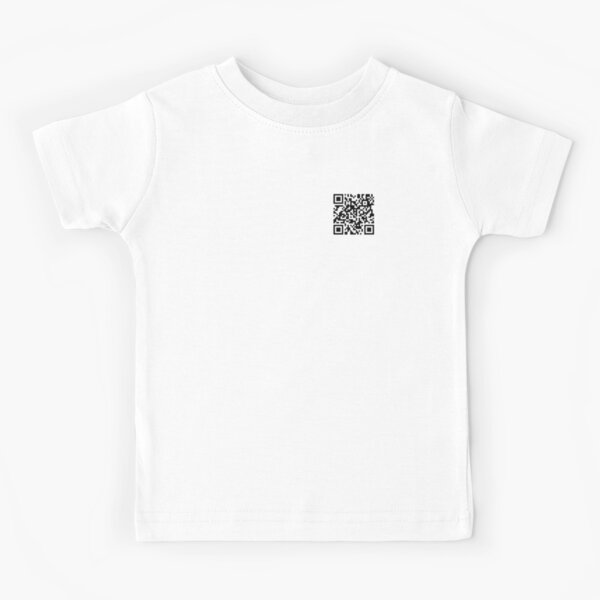 Rick Roll - QR Code Kids T-Shirt for Sale by NikkiMouse82